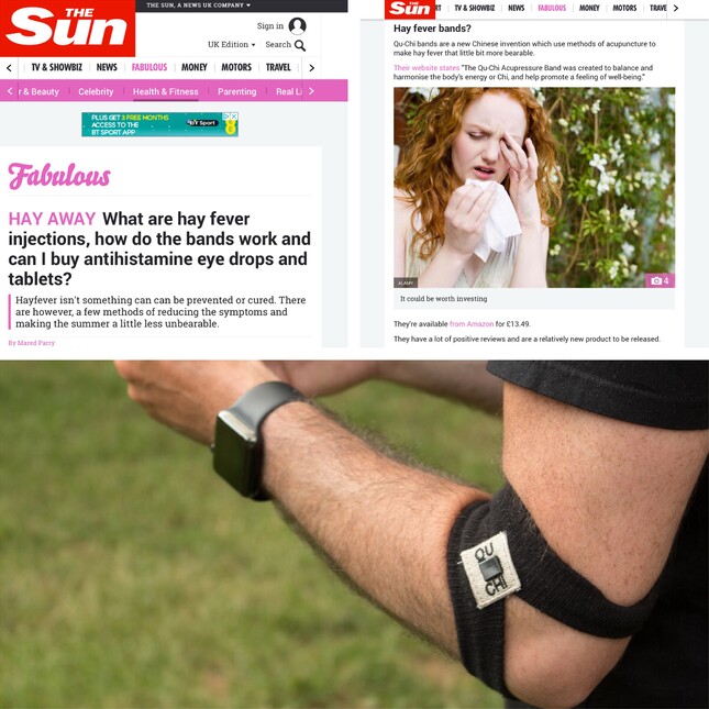 hayfever armband